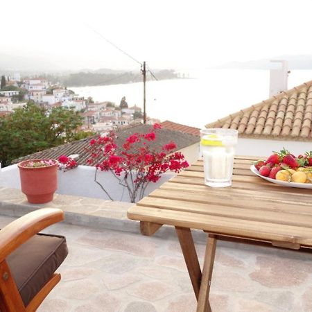 Panoramic View Apartment Poros Town Exterior foto